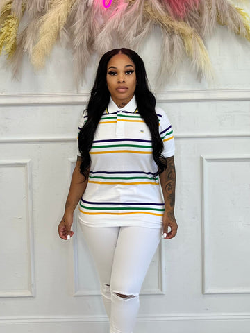 Infinity chest stripe Glamherup Beautique